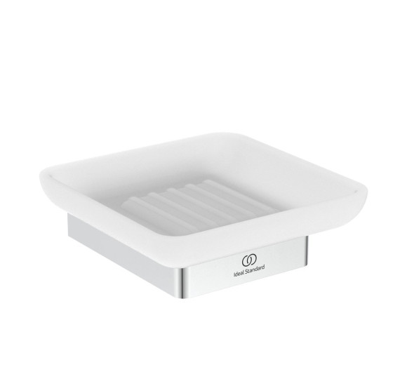 Ideal Standard Conca pakabinama, kvadratininės formos muilinė : Spalva - Chromas