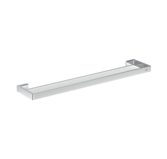 Ideal Standard Conca dviguba modernaus dizaino rankšluosčių kabykla, 60cm : Spalva - Šlifuotas paviršius - aukso
