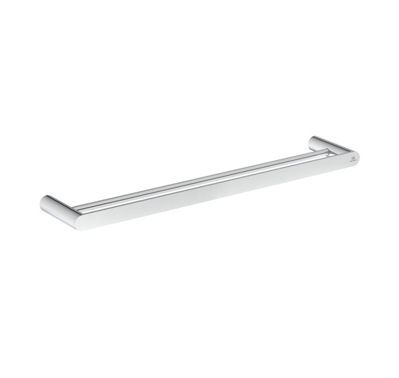 Ideal Standard Conca dvigubas rankšluosčių laikiklis, 60 cm (pasirenkama spalva) : Spalva - Šlifuotas paviršius - aukso