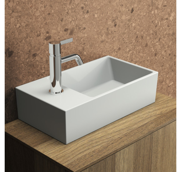 Ideal Standard Extra ant stalviršio pastatomas praustuvas, skylė kairėje, 45cm