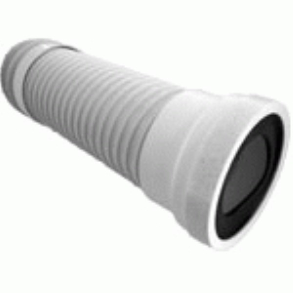 Jungtis plastikinė lanksti WC pajungimui 400 mm