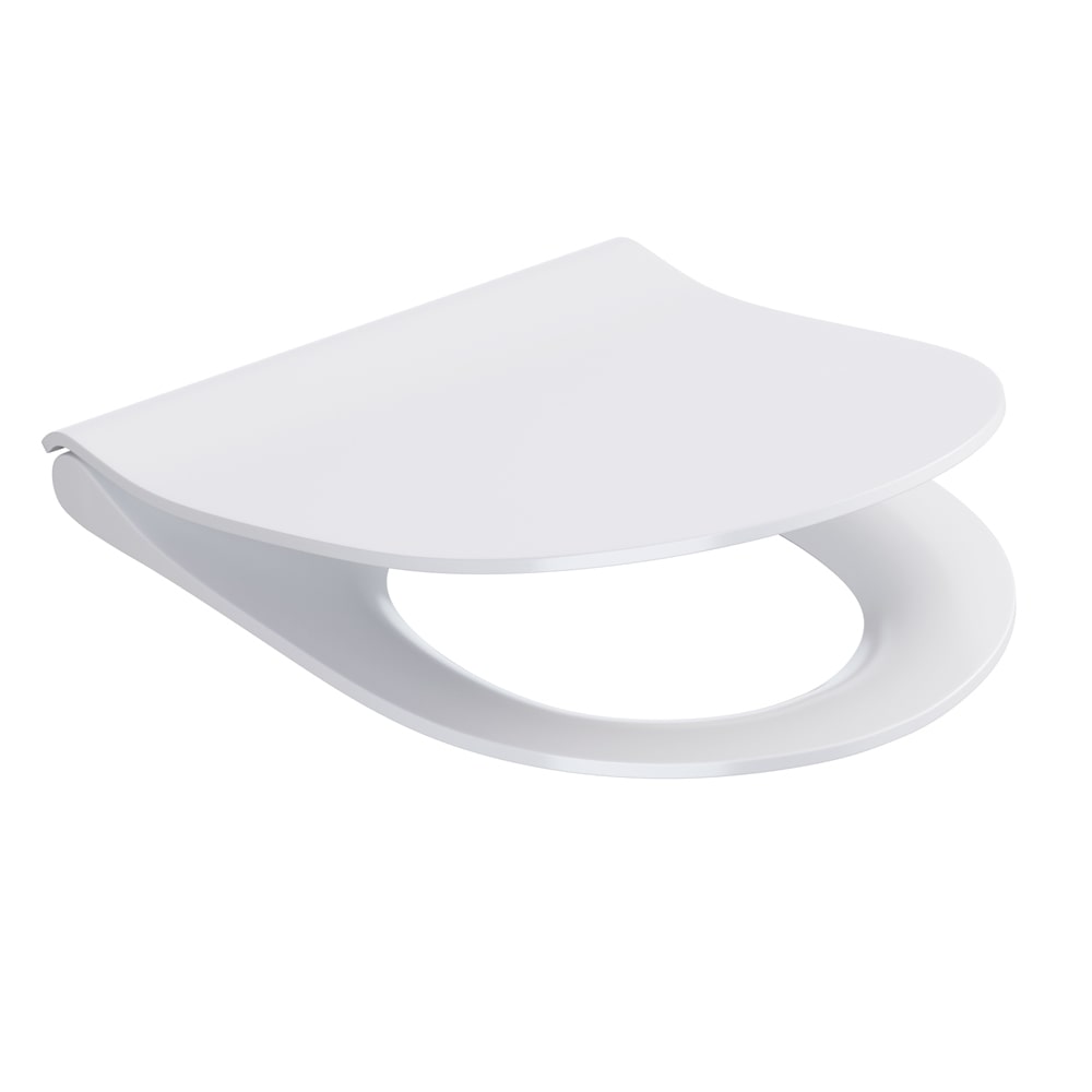WC dangtis Cersanit, ZEN Oval City (Urban Harmony/Street Fusion Slim) lėtai nusileidžiantis, lengvai nuimamas