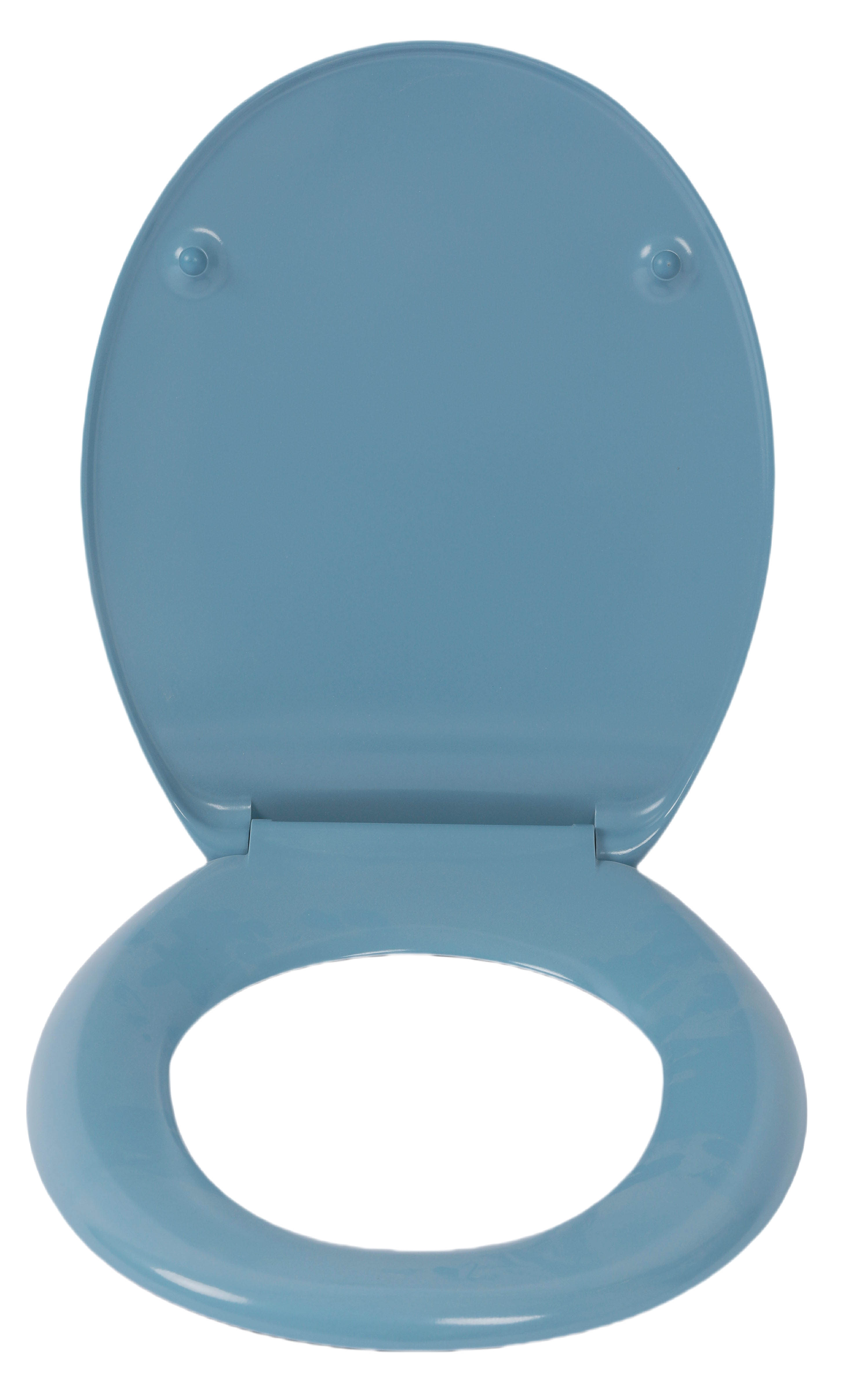 Klozeto dangtis DU07 lėtas blue