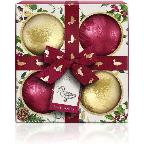 Baylis & Harding The Fuzzy Duck Bath Bombs Vonios burbulai, 4x120g