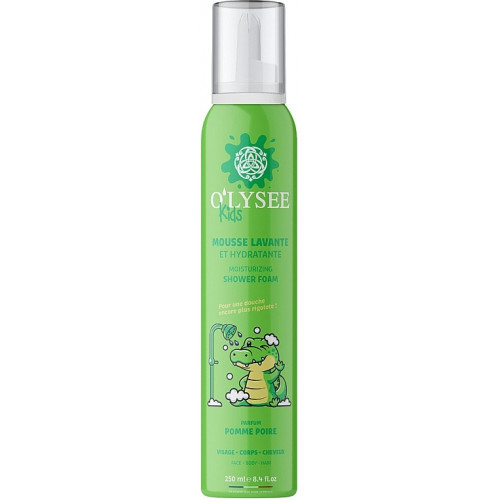 O’LYSEE Pomme Poire Kids 3in1 Shower Foam Vonios putos vaikams, 250ml