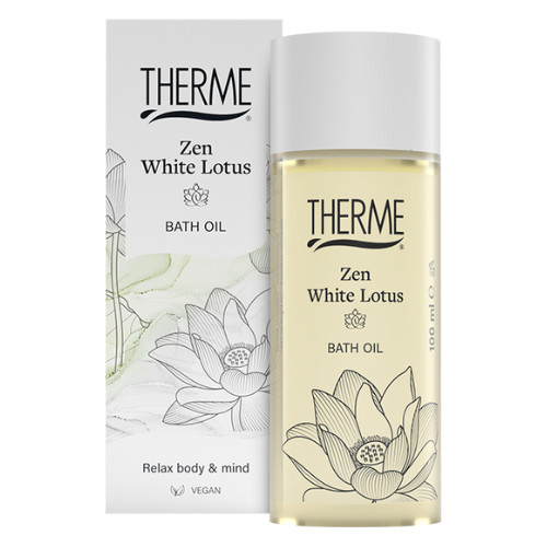 Therme Zen White Lotus Bath Oil Vonios aliejus, 100ml