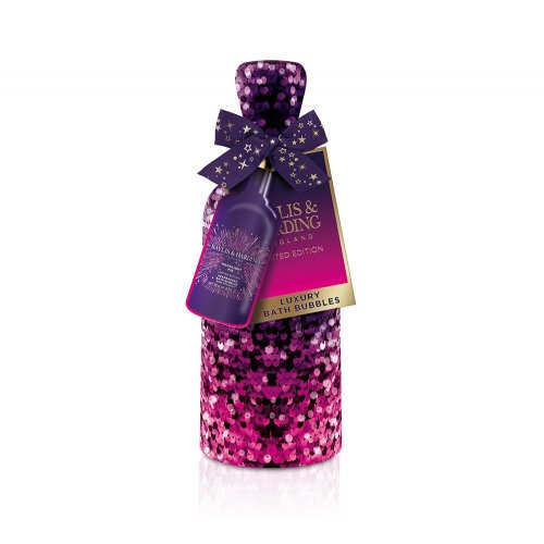 Baylis & Harding Moonlight Fig Sparkly Sequin Bath Bubbles Gift Vonios putos, 750ml