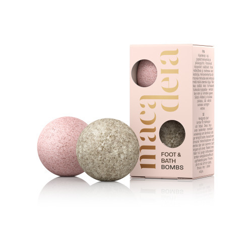 Macadeia Bath Bombs Relaxing Coffee & Refreshing Guava Vonios bombos, 2vnt