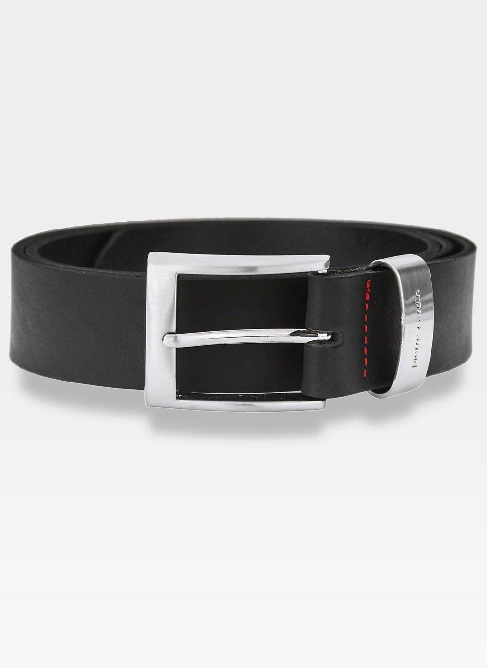 Vyriškas odinis diržas Pierre Cardin 70007, juodas