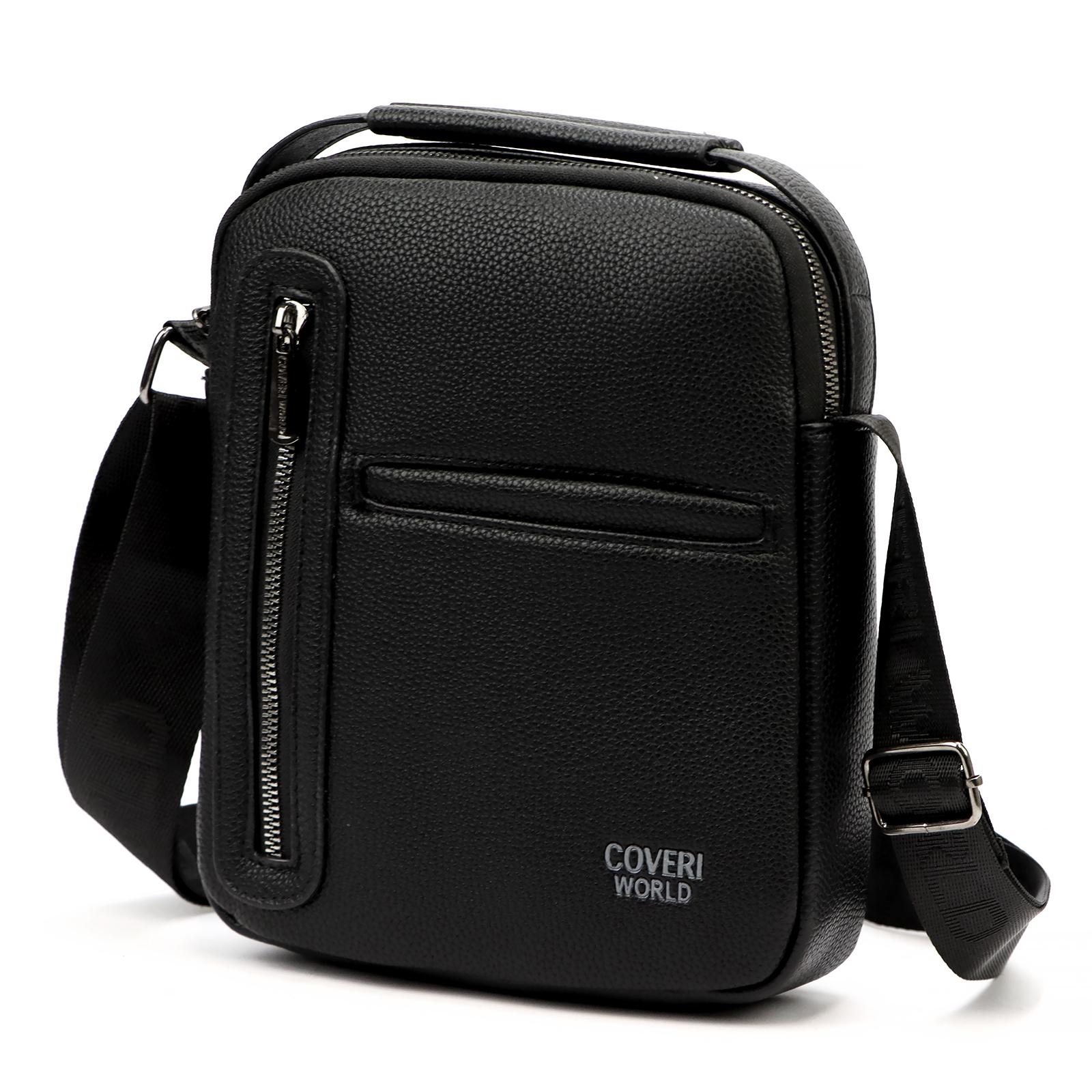 Rankinė vyrams Coveri World CW8730, juoda