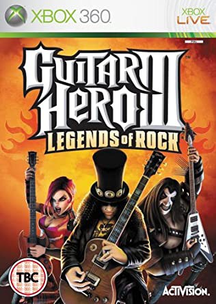 Guitar Hero 3 Legends of Rock Xbox 360 [Naudotas]