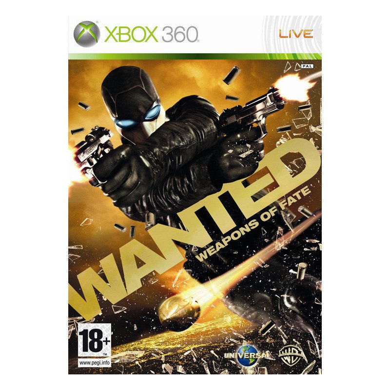 WANTED WEAPONS OF FATE XBOX 360 naudotas