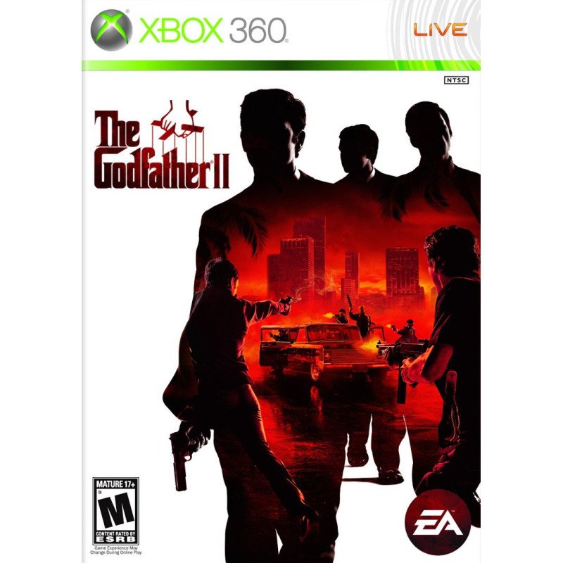 THE GODFATHER II XBOX 360 naudotas