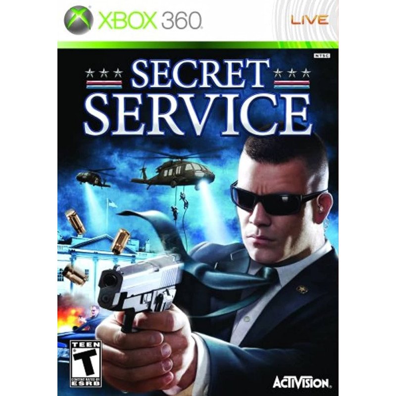 SECRET SERVICE XBOX 360 naudotas