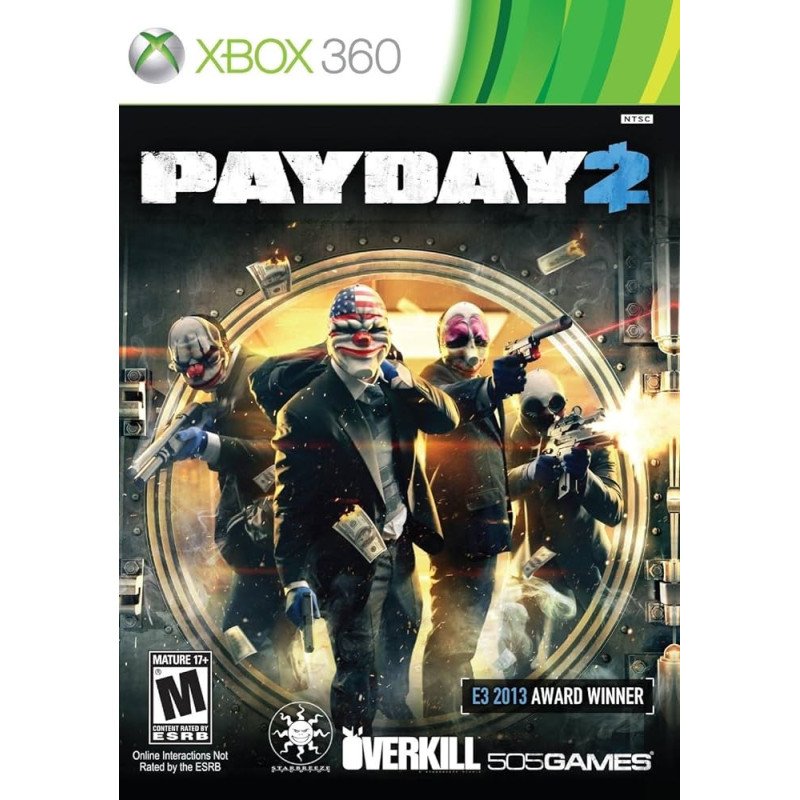 PAY DAY 2 XBOX 360 naudotas