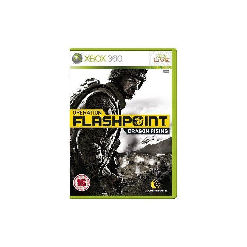 OPERATION FLASHPOINT: DRAGON RISING XBOX 360 naudotas