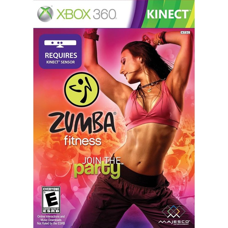 ZUMBA FITNESS XBOX 360 naudotas