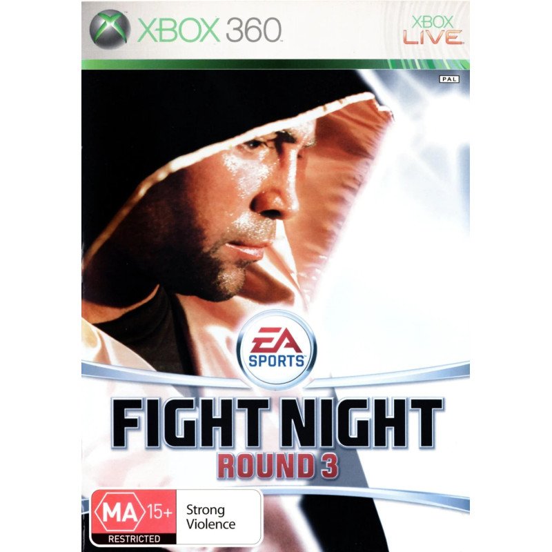 EA SPORTS FIGHT NIGHT ROUND 3 XBOX 360 naudotas