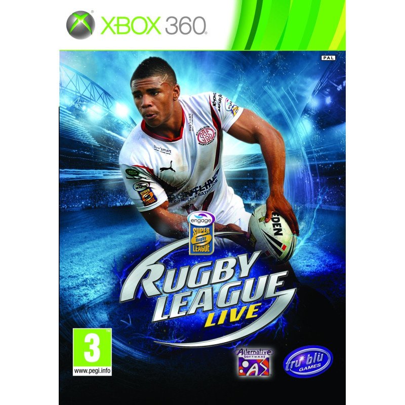 RUGBY LEAGUE LIVE XBOX 360 naudotas