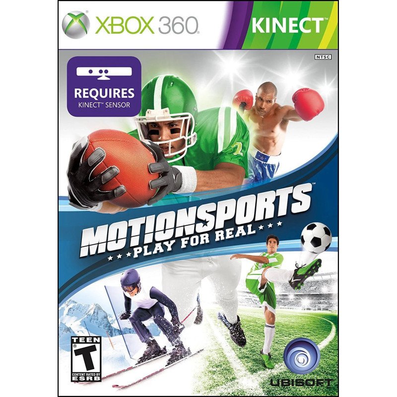 MOTIONSPORTS: PLAY FOR REAL XBOX 360  naudotas