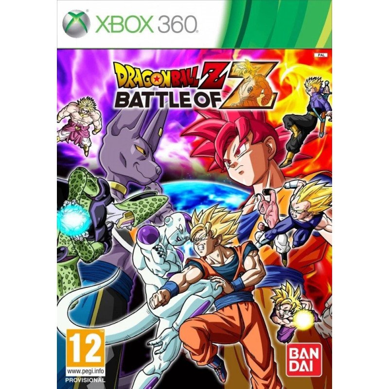 DRAGON BALL Z: BATTLE OF Z XBOX 360  naudotas