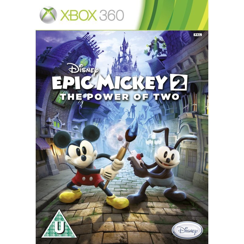 EPIC MICKEY 2 THE POWER OF TWO XBOX 360  naudotas