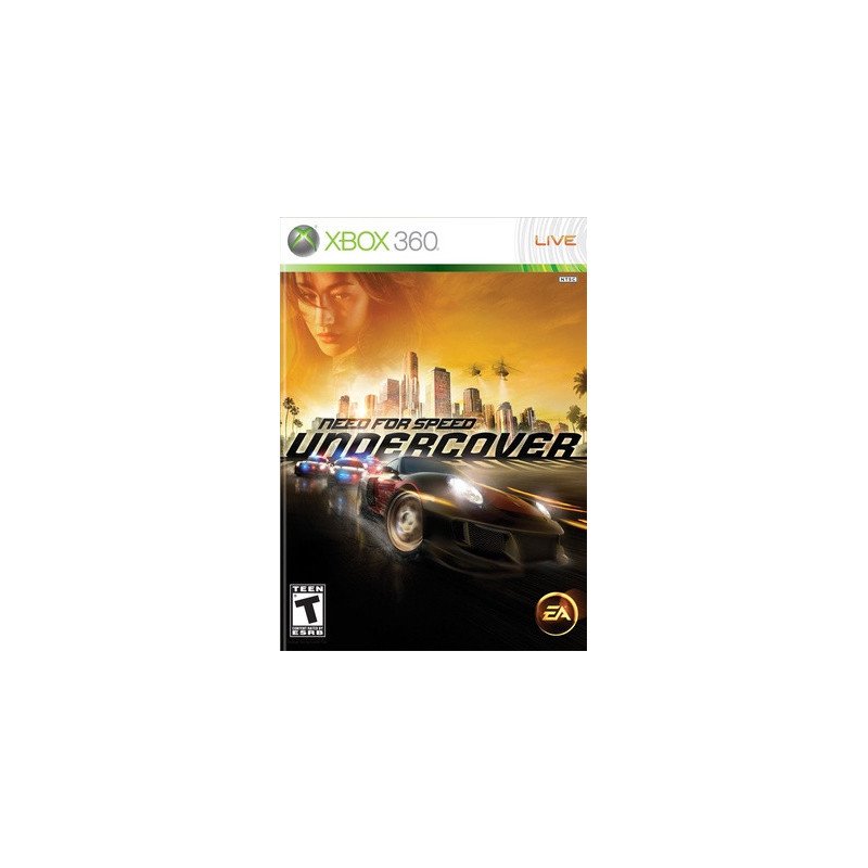 NEED FOR SPEED UNDERCOVER XBOX 360 naudotas