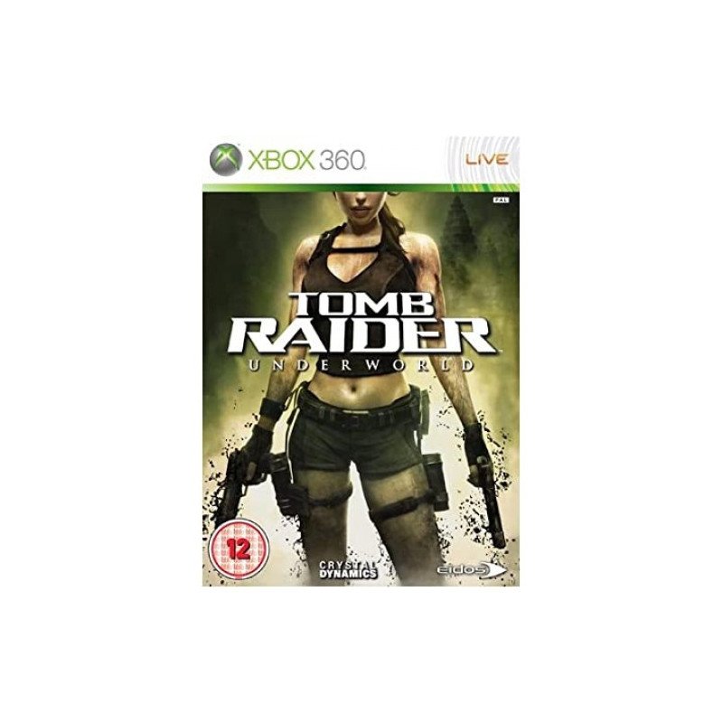 TOMB RAIDER UNDERWORLD XBOX 360 naudotas