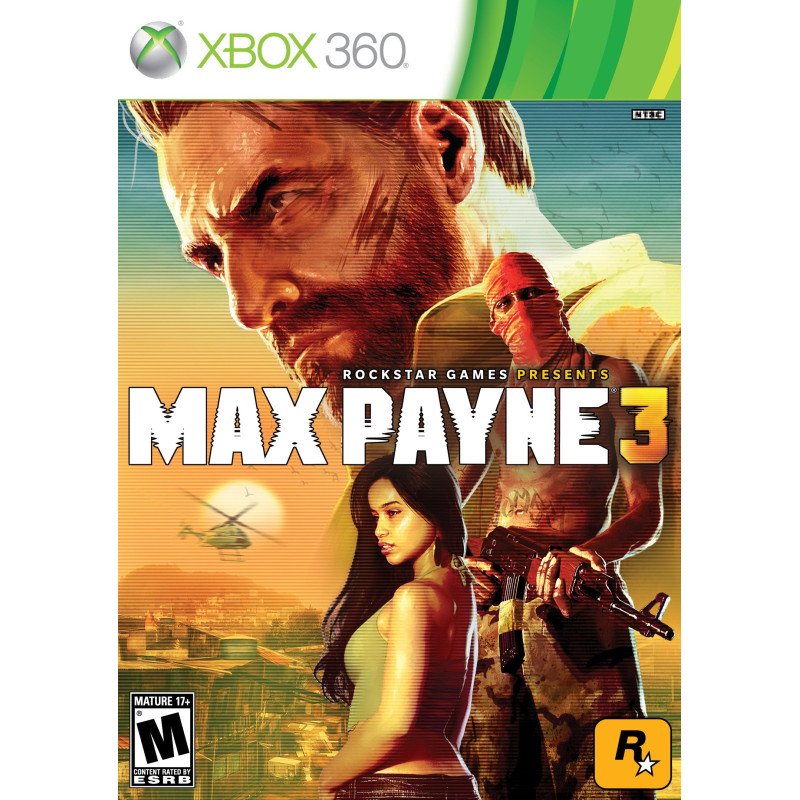 MAX PAYNE 3 XBOX 360  naudotas