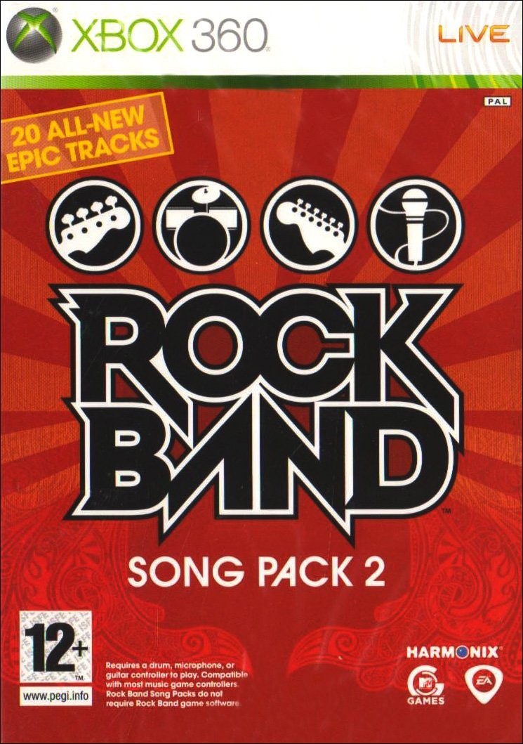RockBand Song Pack 2 Xbox 360