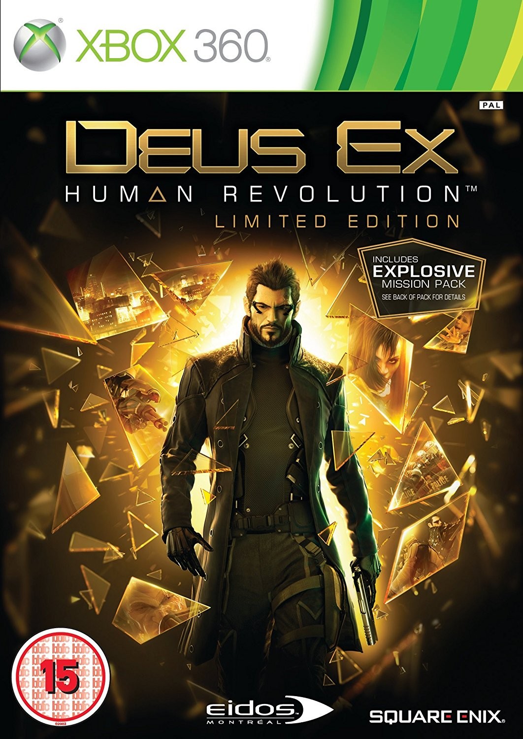 Deus Ex Human Revolution Xbox 360/Xbox One / Series X  [Naudotas]