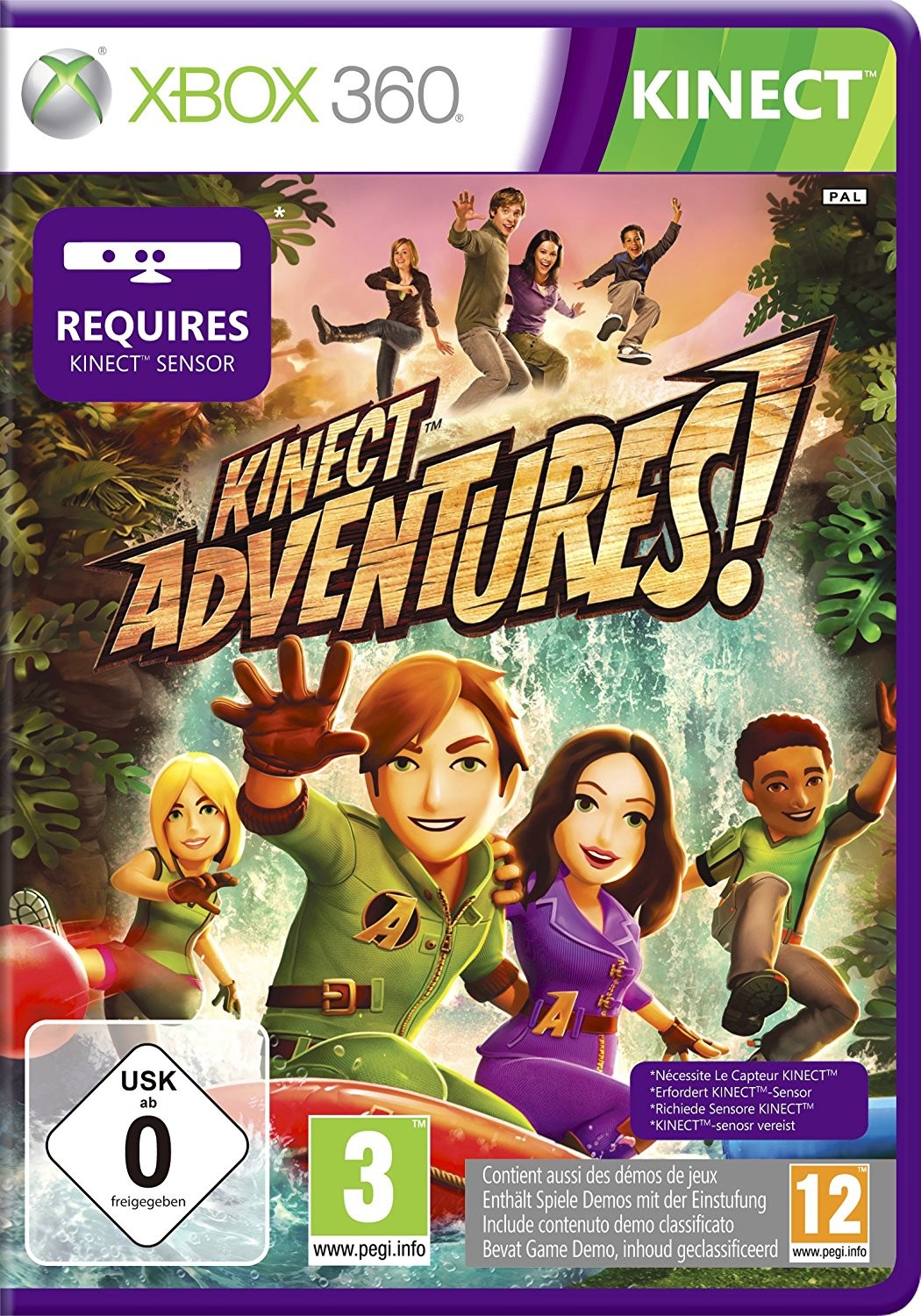 Kinect Adventures Xbox 360 [Naudotas]