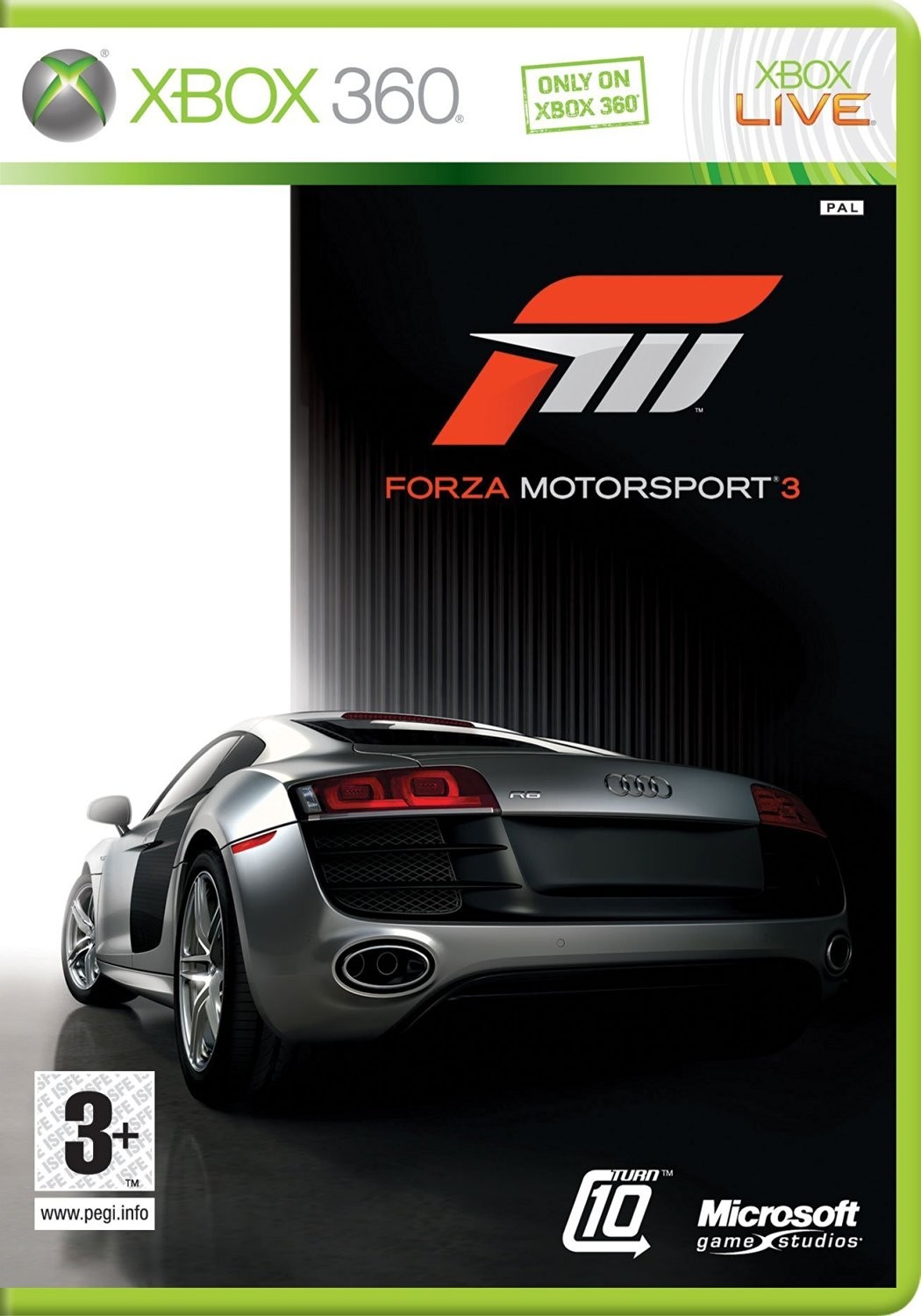 Forza Motorsport 3 Xbox 360 [Naudotas]