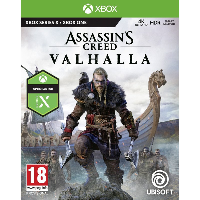 ASSASSIN'S CREED VALHALLA XBOX ONE/ SERIES X naudotas