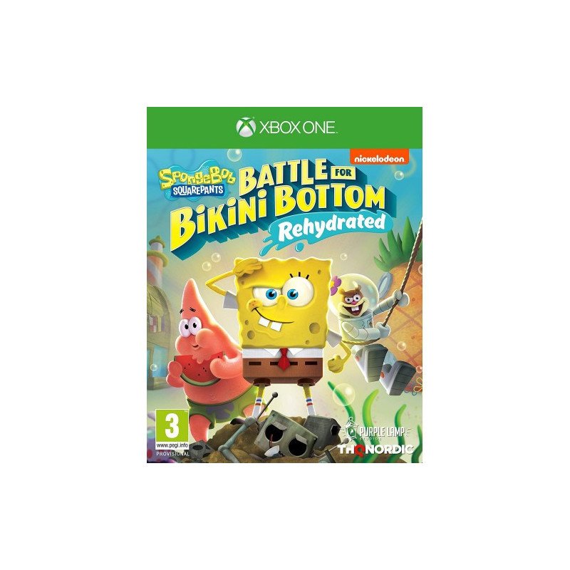 SPONGEBOB SQUAREPANTS: BATTLE FOR BIKINI BOTTOM REHYDRATED XBOX ONE NAUJAS