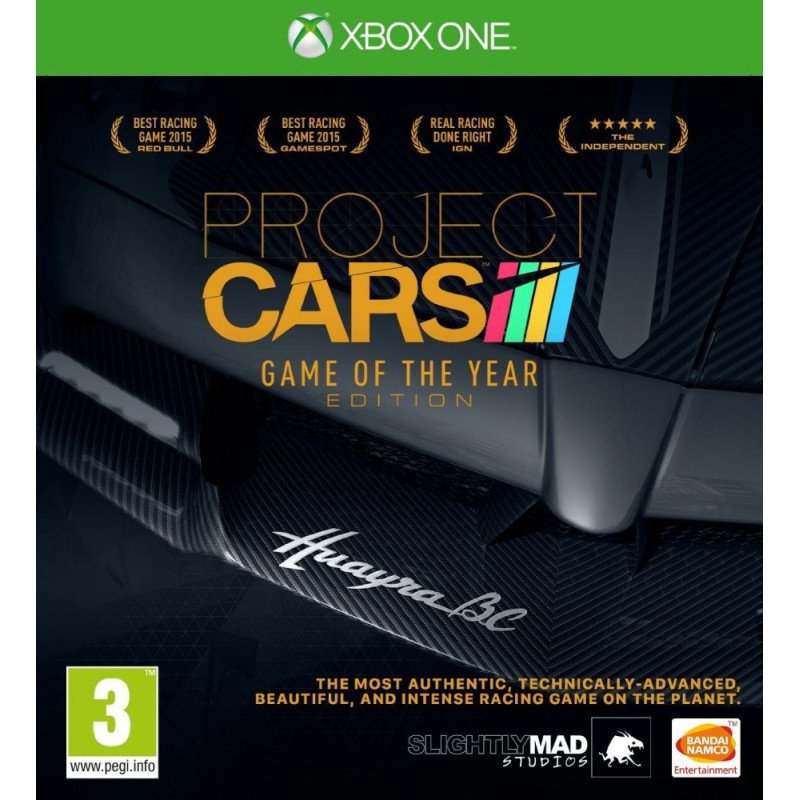 PROJECT CARS: GAME OF THE YEAR EDITION XBOX ONE naudotas