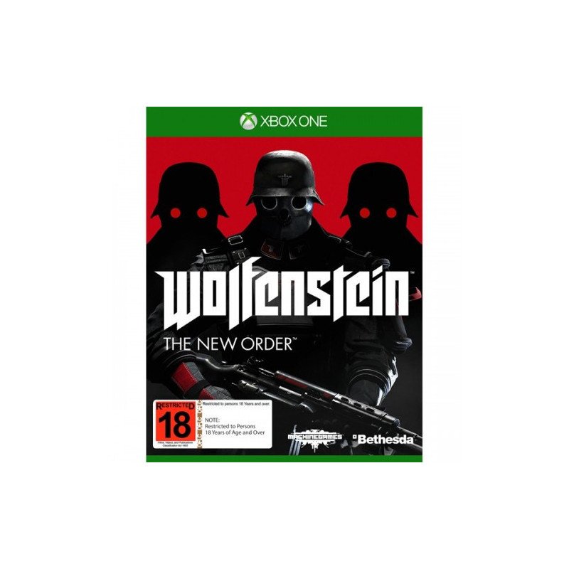 WOLFENSTEIN: THE NEW ORDER XBOX ONE naudotas