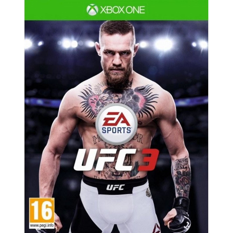 UFC 3 XBOX ONE naudotas