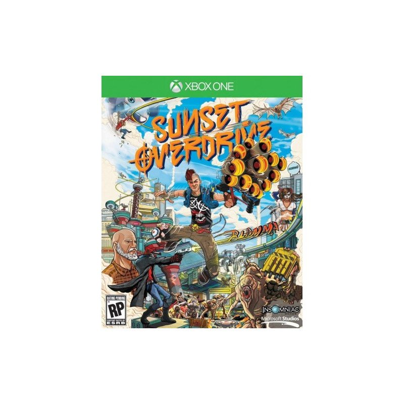 SUNSET OVERDRIVE XBOX ONE naudotas