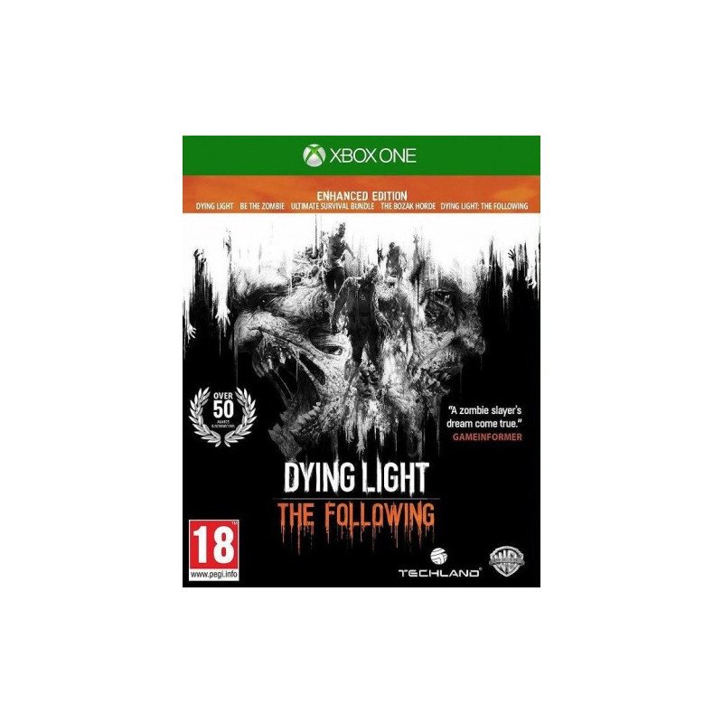 DYING LIGHT: THE FOLLOWING XBOX ONE naudotas