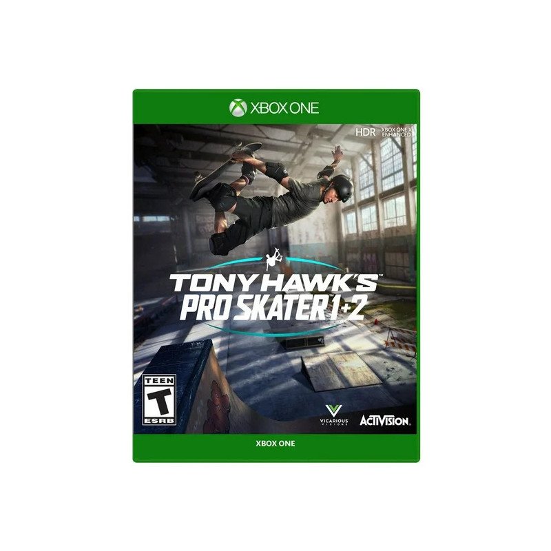 TONY HAWK'S PRO SKATER 1+2 XBOX ONE naudotas