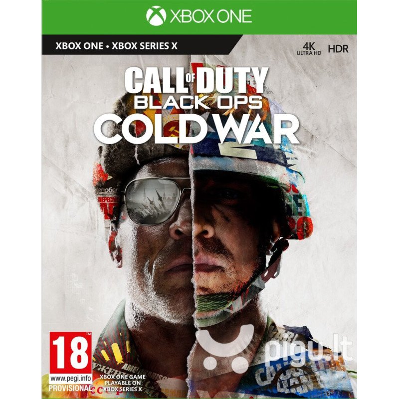 CALL OF DUTY BLACK OPS : COLD WAR XBOX ONE/ XBOX SERIES X naudotas