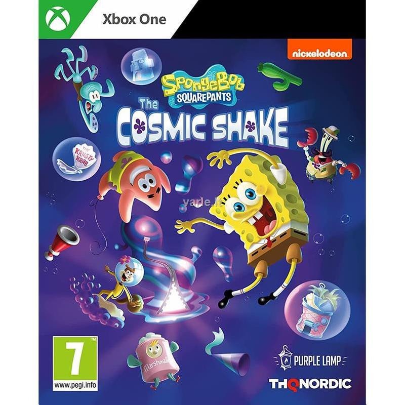 SPONGEBOB SQUAREPANTS: THE COSMIC SHAKE XBOX ONE naudotas