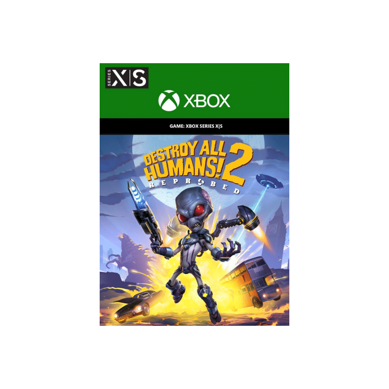 DESTROY ALL HUMANS 2 : REPROBED XBOX SERIES X naudotas
