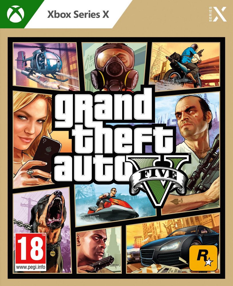 Žaidimas Xbox Series X Grand Theft Auto V