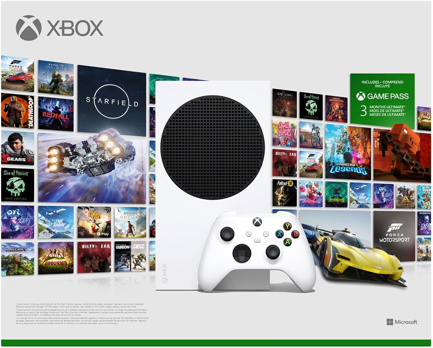 Xbox Series S 512GB + Game Pass Ultimate 3 mėnesiai