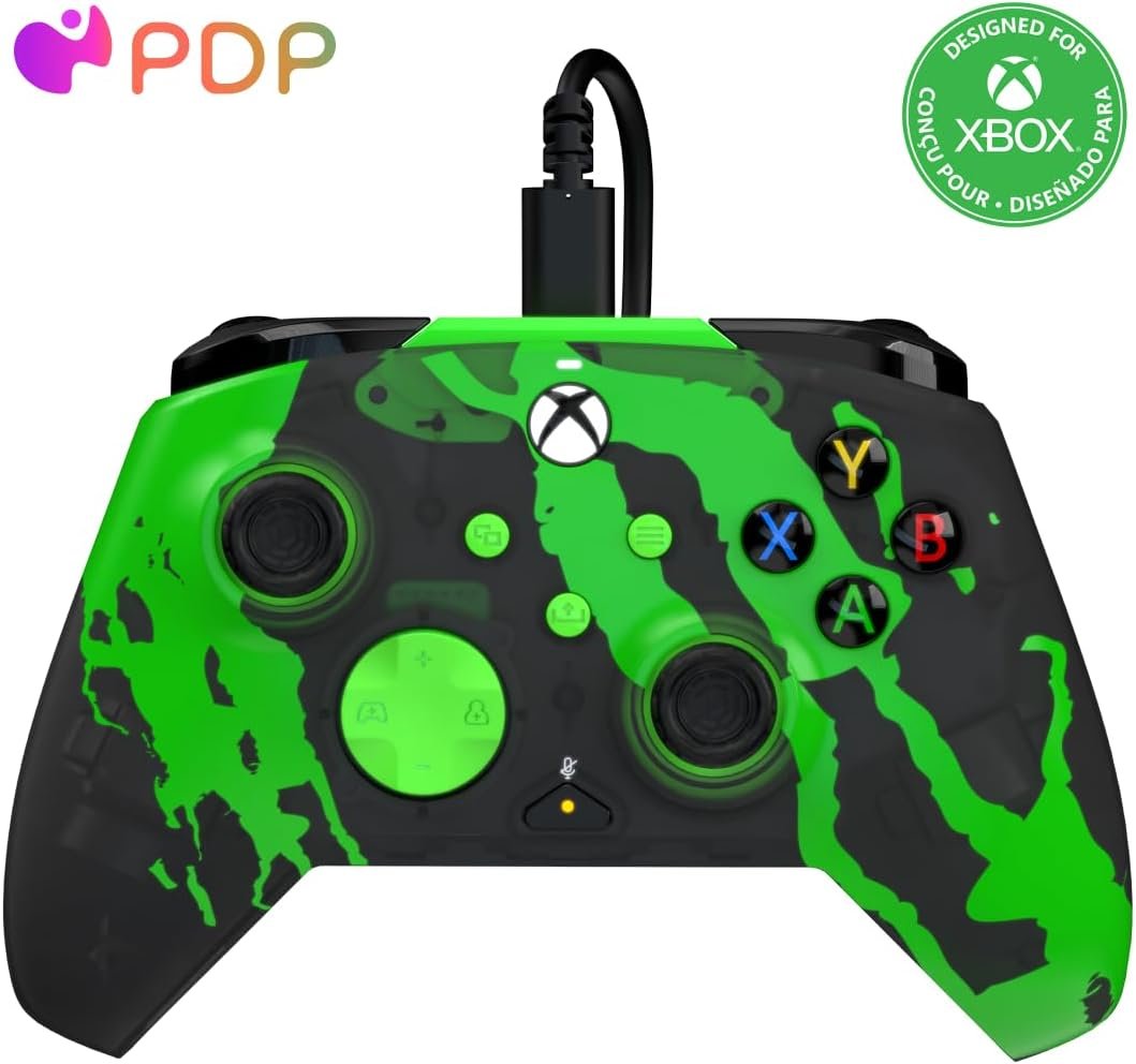 Pultelis laidinis Rematch Glow Jolt Green PDP XBOX One / Xbox Series