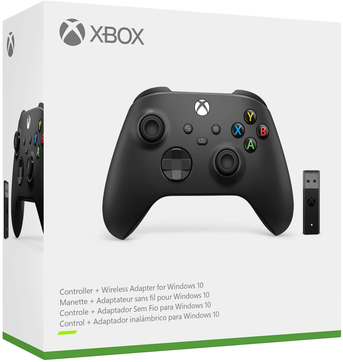 Pultelis Xbox Series S/X Belaidis Carbon Black +PC adapteris Windows10