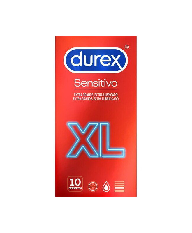 DUREX SENSITIVE XL CONDOMS 10 UNITS