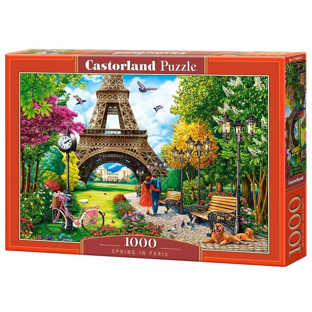 Castorland dėlionė Spring in Paris 1000 det.